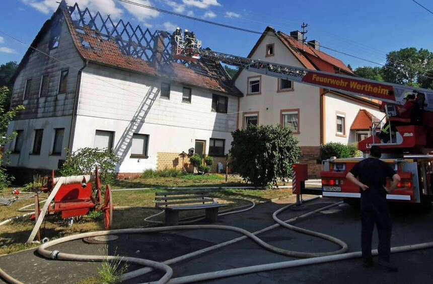 Über 100 Einsatzkräfte eilten nach Dietenhan