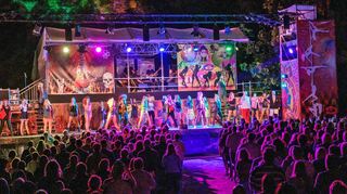 Das Musical „Rock of Ages“ kam bei den Schlossfestspielen gut an.