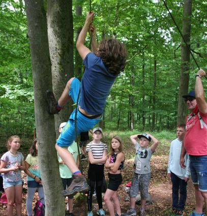 Spiel und Spaß genossen die Kinder bei der Ferienfreizeit der Evangelischen Bezirksjugend Wertheim.