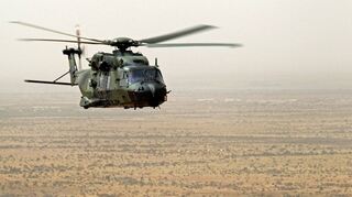 Vom 1. Dezember 2021 bis 30. Juni 2022 waren die NH-90 Transporthubschrauber des Heeres am Himmel über dem westafrikanischen Mali im Einsatz.