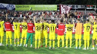 Die Spieler des FC Würzburger Kickers hatten zuletzt allen Grund, um gemeinsam mit ihren treuen Fans zu jubeln und zu feiern.