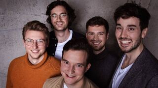 Die „Buffoni“ eröffnen mit ihrem A-capella-Gesang den 32. Kulturherbst im Jubiläumsjahr des Landkreises Würzburg.