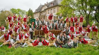 Die Kapelle aus Gelchsheim spielt am 18. September zum Abschluss der Reihe „Blasmusik am Sonntag“ von 12.30 bis 14 Uhr im Kloster Bronnbach.