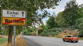 Die Sanierung der L 2310 zwischen Wertheim und Eichel beginnt am Montag mit Arbeiten am mainseitigen Gehweg.