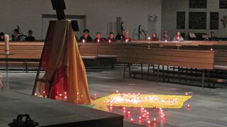 Einen einfühlsamen und emotionalen Abschluss fand der Jugend-Wallfahrtstag beim Taizé-Gebet in der St. Marienkirche.