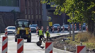 Im Zuge der Sanierung der L 2310 gibt es auch Maßnahmen in den Ortsdurchfahrten von Wertheim und Eichel.