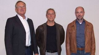 Wechsel im Külsheimer Gemeinderat (von links): stellvertretender Bürgermeister Jürgen Goldschmitt, Jörg Weber und Stefan Grimm.