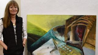 Letztmals öffnet die Galerie Kirchner in Grünsfeld zu einer Ausstellung. Ingrid Kirchner zeigt dabei Werke ihres Mannes Klaus sowie des Kleinrinderfelders Willi Grimm, die beide in den letzten Monaten gestorben sind.