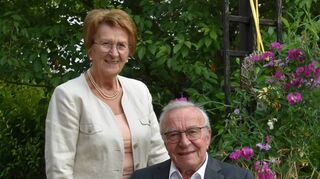 Das Fest der diamantenen Hochzeit feiern Gudrun und Friedrich Kuhn fernab der Heimat in trauter Zweisamkeit.