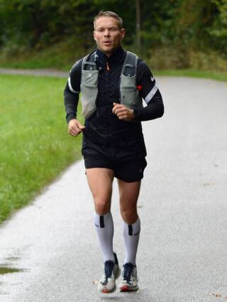 Die Strecke des Ultramarathon führte von Rothenburg ob der Tauber bis nach Gemünden.