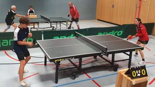 Eine der spannendsten Begegnungen im Tischtennisbezirk Tauberbischofsheim war die Partie Külsheim IV gegen Bobstadt III, die 8:8 endete.