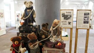 „Teddybären reisen sehr gerne“, weiß der Dresdner Sammler, Museologe und „Teddydoktor“ Lutz Reike.