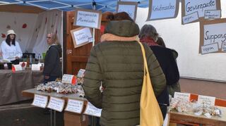 Es gab vieles Marke „Hausgemacht“ .