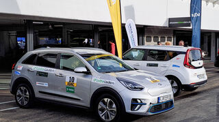 mid Hockenheim - Neu und bewährt waren Niro EV und e-Soul bei verschiedenen Teams im Einsatz.