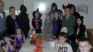 Vor allem die jüngsten Gäste hatten bei der Halloween-Party Spaß.