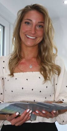 Miriam Deschner ist gelernte Inneneinrichterin und bietet Home Staging an.