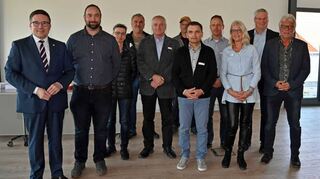 Zahlreiche Mitarbeitende wurden für 25 Jahre im öffentlichen Dienst geehrt. Unsere Bilder zeigen die Jubilare der Jahre 2020,2021 und 2022 (von links).
