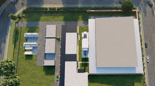 mid Groß-Gerau - Das Dekra Batterie-Testzentrum (Planskizze) in Klettwitz soll Ende 2024 voll betriebsbereit sein.