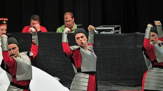 . . . und ausdrucksstark . . . Szenen aus dem Karl-Heß-Gardetanzturnier.