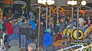 Die Vorfreude auf den Hardheimer Weihnachtsmarkt (hier ein Bild von 2019) ist groß. Eröffnet wird er am Freitag um 18 Uhr auf dem Schlossplatz.