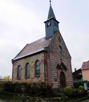 Die Heilig-Kreuz-Kapelle in Steinfurt.