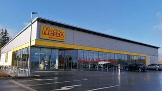 Der Höpfinger Netto als Beispiel für eine gelungene Neuansiedlung.