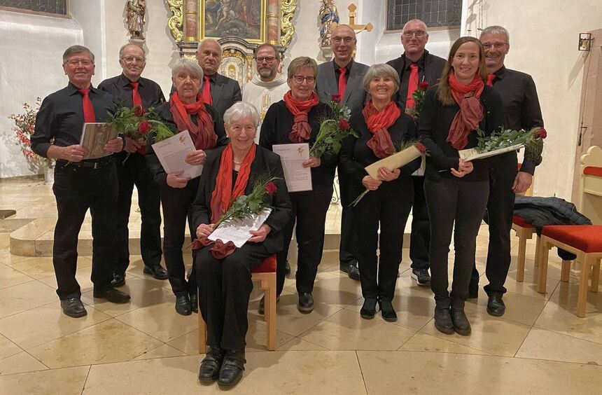 Maria Schwab singt seit 70 Jahren im Chor