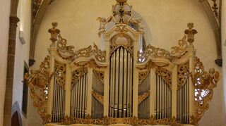 Die neue Orgel im Münster St. Johannes. Mit 640 000 Euro macht sie einen erheblichen Teil der Gesamtkosten von insgesamt 3,4 Millionen Euro aus.