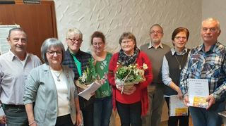 Bei der Jahresabschlussfeier des VdK-Ortsverbandes Adelsheim/Sennfeld mit Seckach/Zimmern wurden Mitglieder geehrt.
