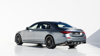 mid Groß-Gerau - Sportlich-elegant: das Erscheinungsbild der von AMG gestylten Mercedes-S-Klasse.