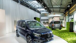 mid Idstein - Mercedes Benz Vans elektrifiziert sukzessive alle Baureihen. Dazu gehört ein Angebot an branchenspezifischen Elektromobilitäts-Lösungen - auch für die Reisemobilbranche.