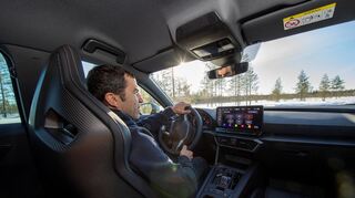 mid Groß-Gerau - Die Beschleunigung im Sportmodus ist auch auf Eis überzeugend.