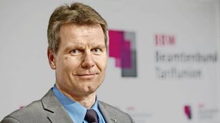 Kai Rosenberger, Landesvorsitzender der Beamtengewerkschaft.