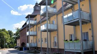 In der John-F.-Kennedy-Straße im Stadtteil Reinhardshof sind 22 neue Wohnungen entstanden und inzwischen längst alle vermietet.