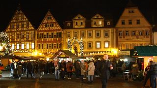 Der Bad Mergentheimer Weihnachtsmarkt findet noch bis Sonntag und dann wieder von Donnerstag bis zum 18. Dezember statt.