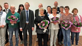 Neun Mitarbeiter der Neckar-Odenwald-Kliniken wurden für ihren langjährigen Dienst geehrt oder aus diesem verabschiedet. Die Feier fand am Standort Buchen statt.