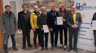Dominic Faul, Chris Baumann, Matthias Götzelmann, Reinhold Balbach, Volker Silberzahn, Herbert Bieber, Dr. Klaus Faulhaber und Jochen Fels.