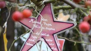 Ein Stern zur Erinnerung an ein verstorbenes Kind.
