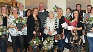 Bei der Firmengruppe Grimm wurden Mitarbeiter geehrt.