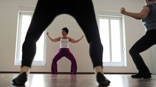 Zumba ist ein Teil des umfangreichen VHS-Fitnessprogramms.