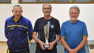 Die Clubmeister der Tischtennisfreunde Laudenbach.