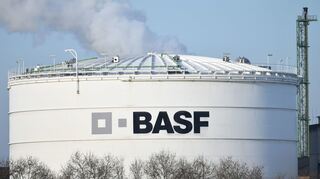 Das Werksgelände von BASF in Ludwigshafen.