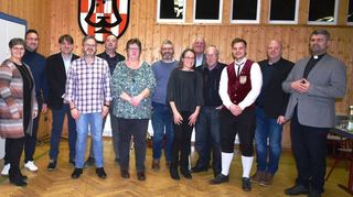 Zahlreiche Ehrungen durch den Verein gab es bei der Generalversammlung des Musikvereins Kupprichhausen.
