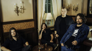 Die Mannheimer Rockband Horsefly Rockets veröffentlicht ihr zweites Album (v.l.): Bassist Mario Brodeßer, Frontmann Kevin Halloway,  Schlagzeuger Jonas Wickenhauser und Gitarrist Michael Fassl.