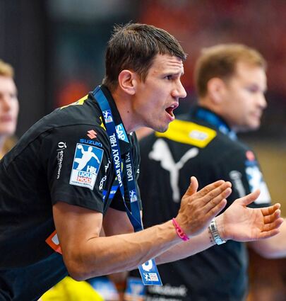 Neue Rolle: Ab 2024 wird man Andy Schmid nur noch als Motivator am Spielfeldrand sehen.