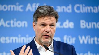 Bundeswirtschaftsminister Robert Habeck (Grüne).