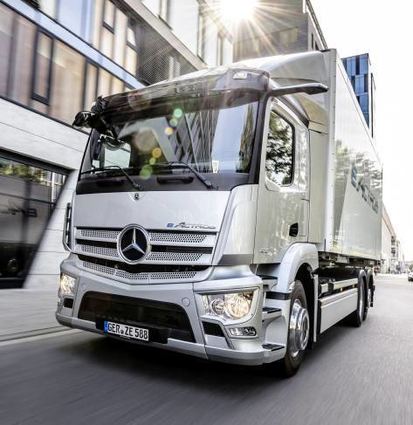 Der elektrisch angetriebene eActros wird in Wörth gebaut.