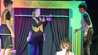 Einen tollen Auftritt legten die Schülerinnen und Schüler der 5. bis 7. Klasse der Realschule Osterburken auf die Bühne.