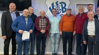 Zahlreiche Ehrungen standen bei der Jahreshauptversammlung des VfB Bad Mergentheim auf der Tagesordnung.
