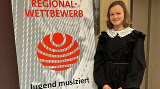 Alexandra Groß nahm erfolgreich aim Landeswettbewerb „Jugend musiziert“ teil.